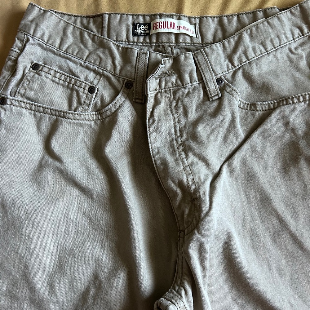 Lee Regular Straight Leg Khaki